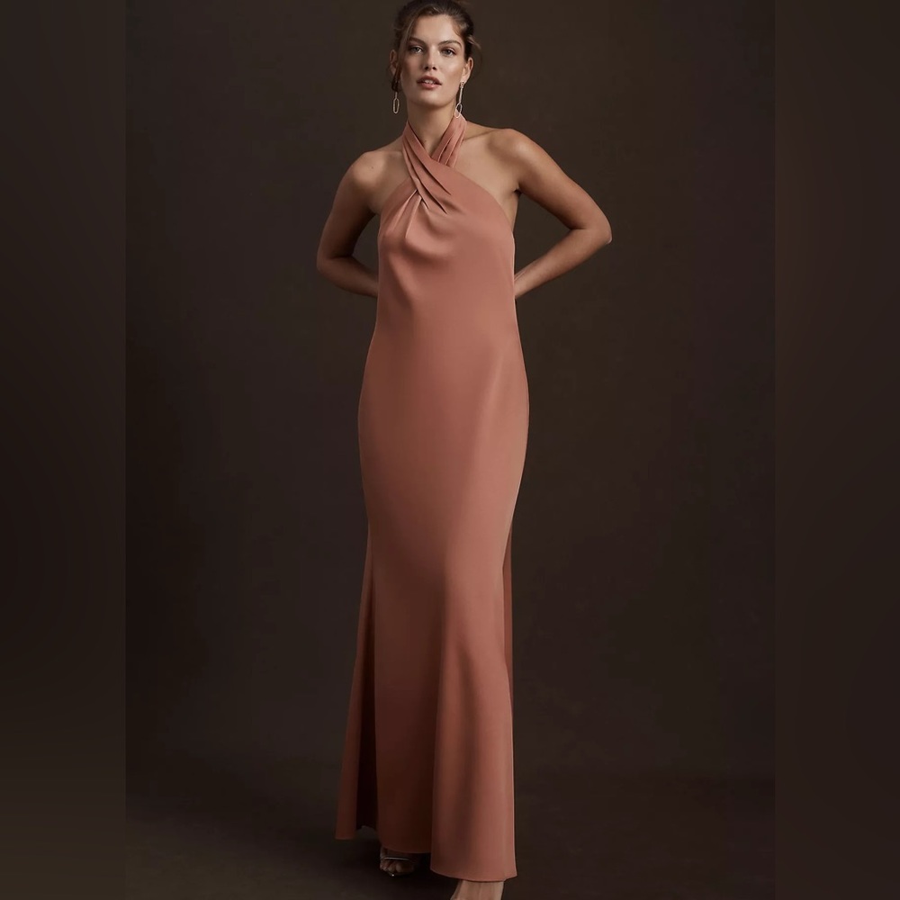 BHLDN Ruby Halter Dress - worn once and dry cleaned
